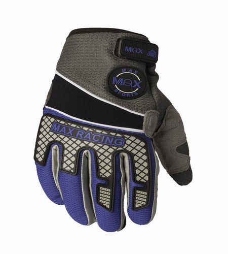 GUANTES MOTOCROSS MAX VGM51 (AZUL) L/ECONOMICA TALLE L [MVGM51A/L]